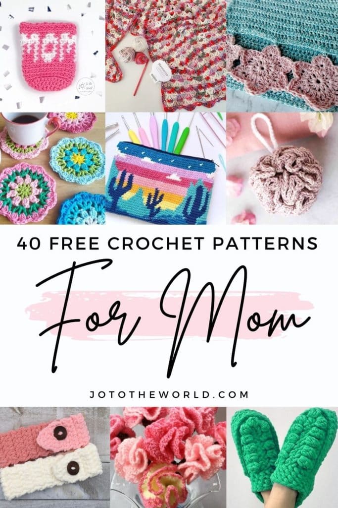 40+ Crochet Gifts for Mom  Jo to the World Creations